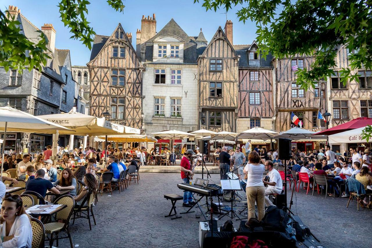 Charmant Logement Avec Parking#Tours Les Halles מראה חיצוני תמונה